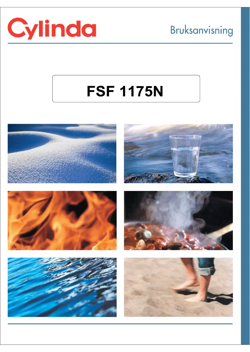 Image de la première page du manuel de l'appareil FSF 1175 N