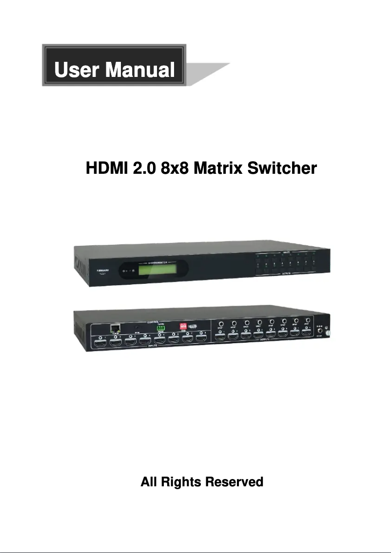 Page 1 de la notice Manuel utilisateur Siig CE-H23X11-S1