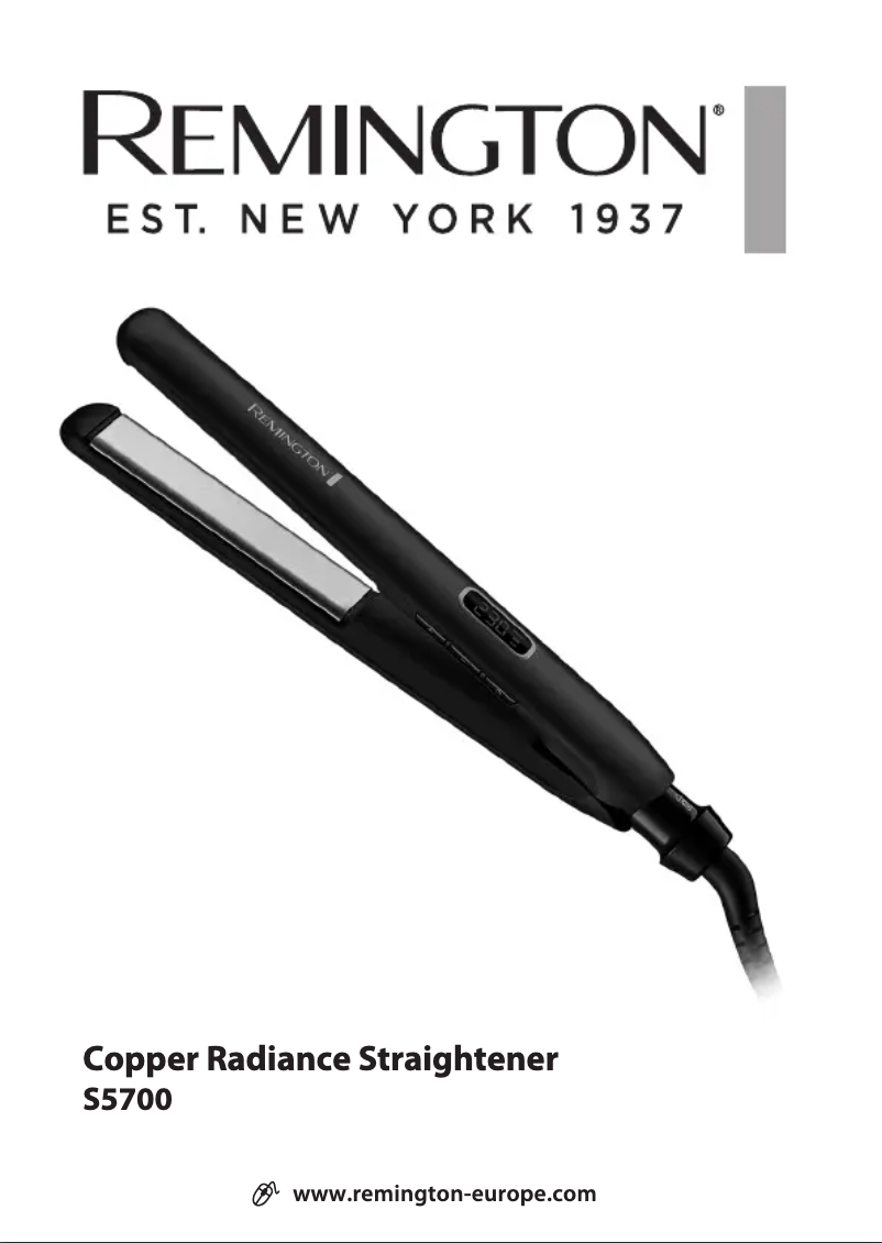 Image de la première page du manuel de l'appareil Copper Radiance S5700