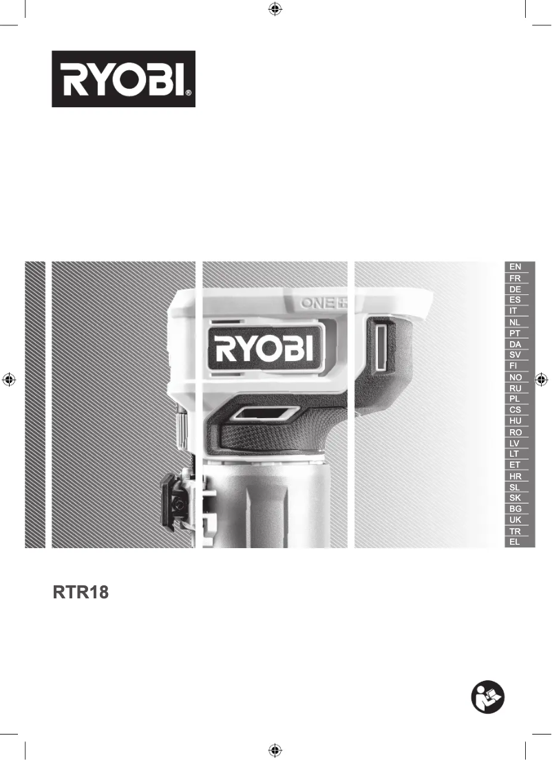 Page 1 de la notice Manuel utilisateur RYOBI One+ RTR18