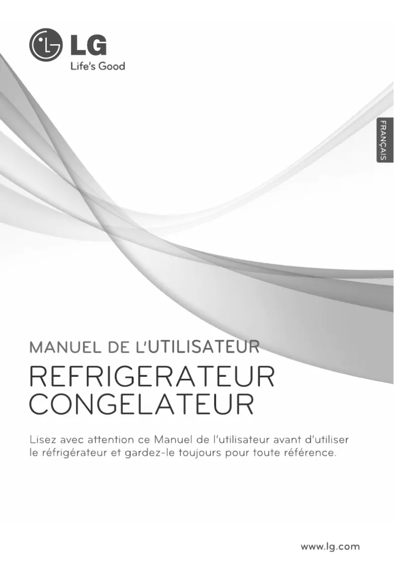 Image de la première page du manuel de l'appareil GC-B409SVQK