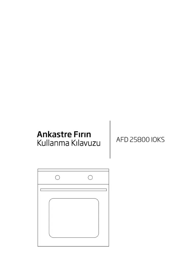 Page n°1 - Manuel utilisateur Beko AFD 25800 IOKS