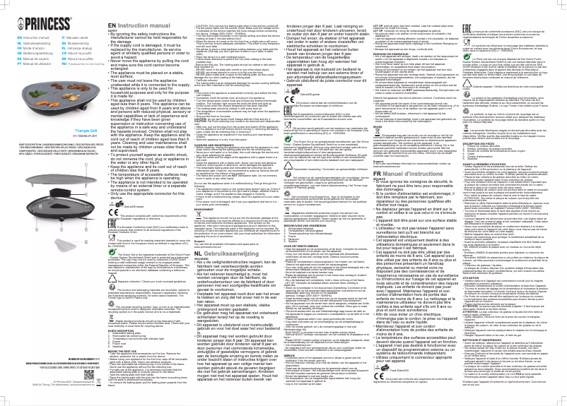 Image de la première page du manuel de l'appareil 103250