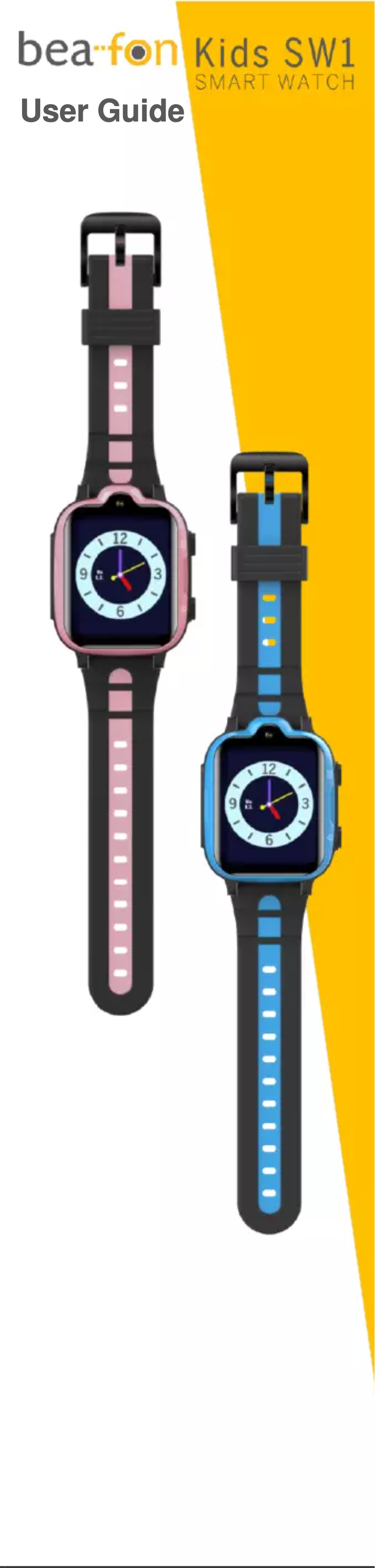 Page 1 de la notice Manuel utilisateur Bea-fon SW1