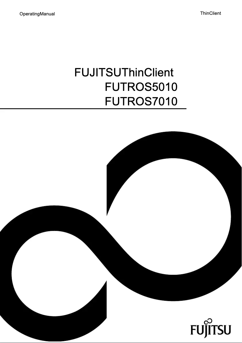 Image de la première page du manuel de l'appareil Futro S7010