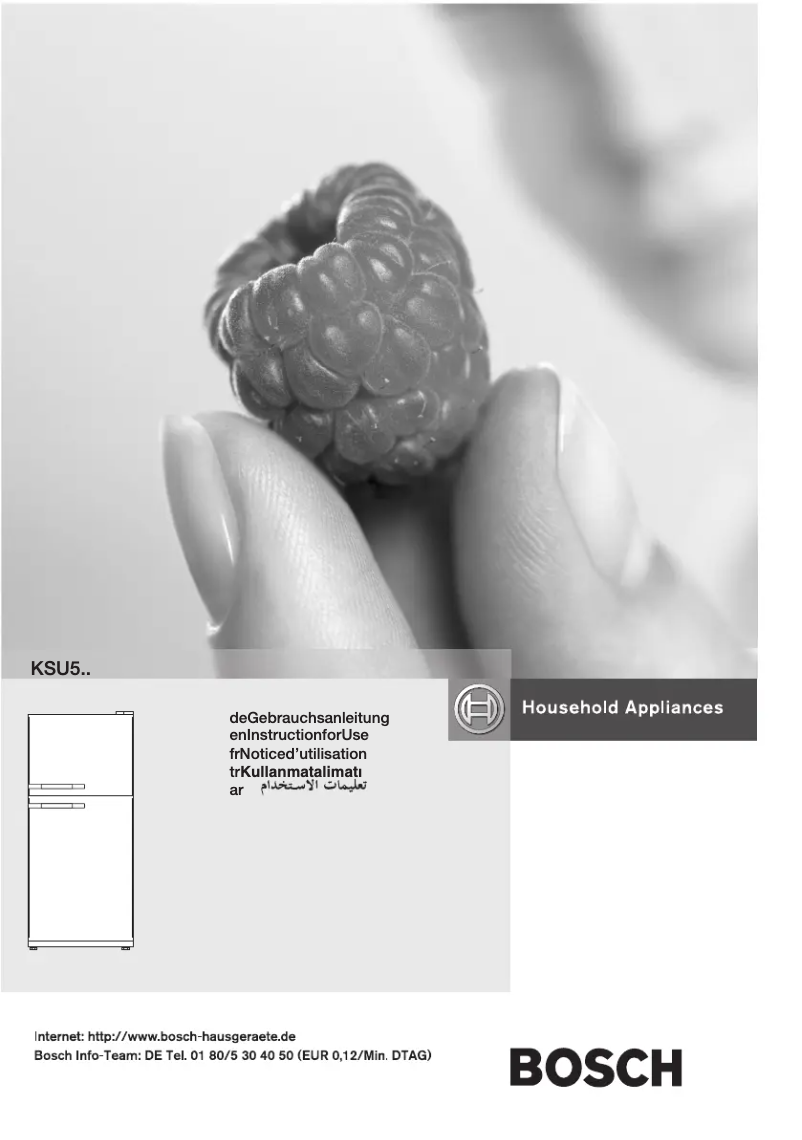 Image de la première page du manuel de l'appareil KSU56920NE