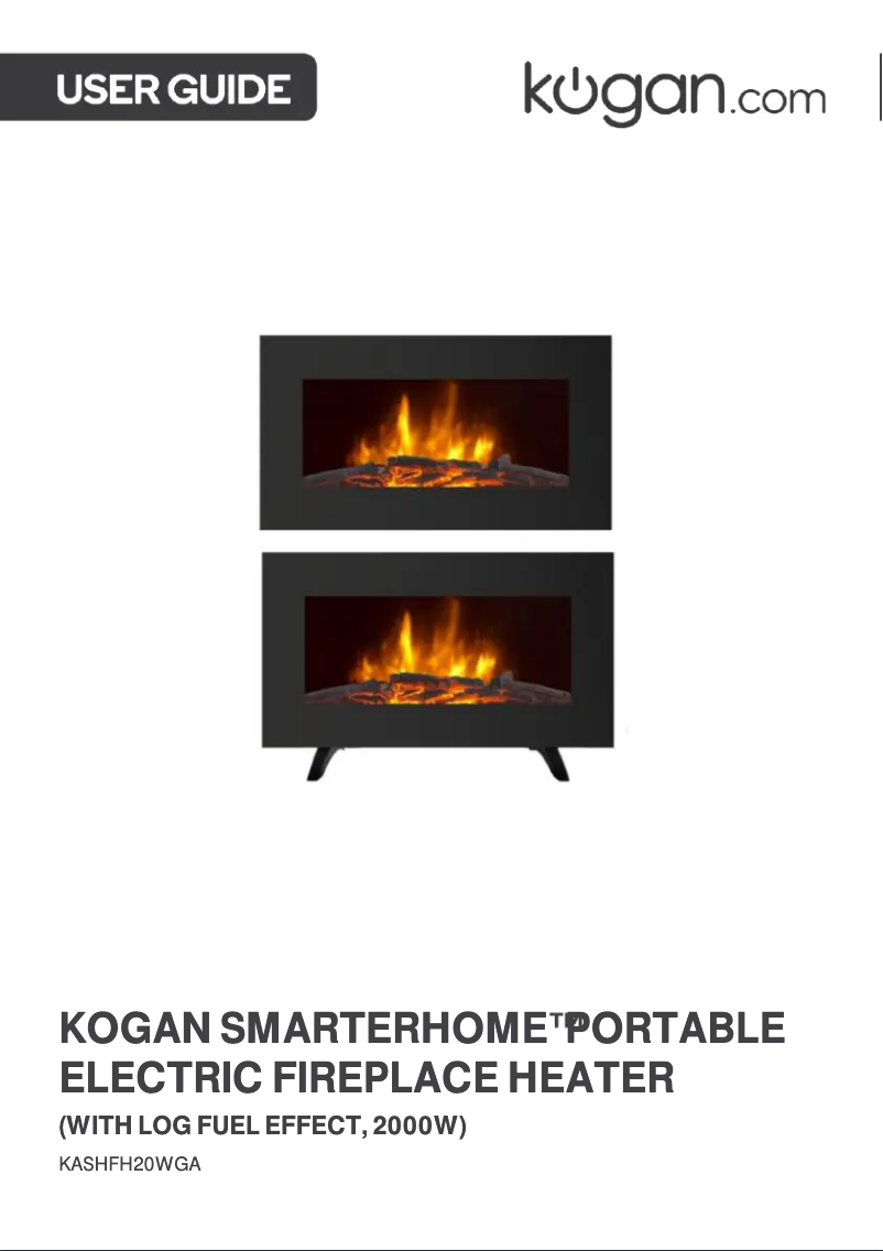 Image de la première page du manuel de l'appareil KASHFH20WGA