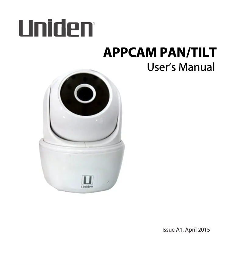 Image de la première page du manuel de l'appareil APPCAM 26PT