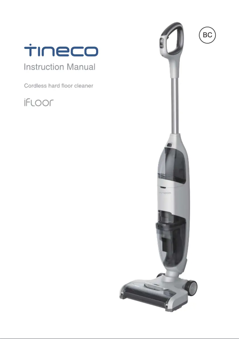 Image de la première page du manuel de l'appareil iFloor3