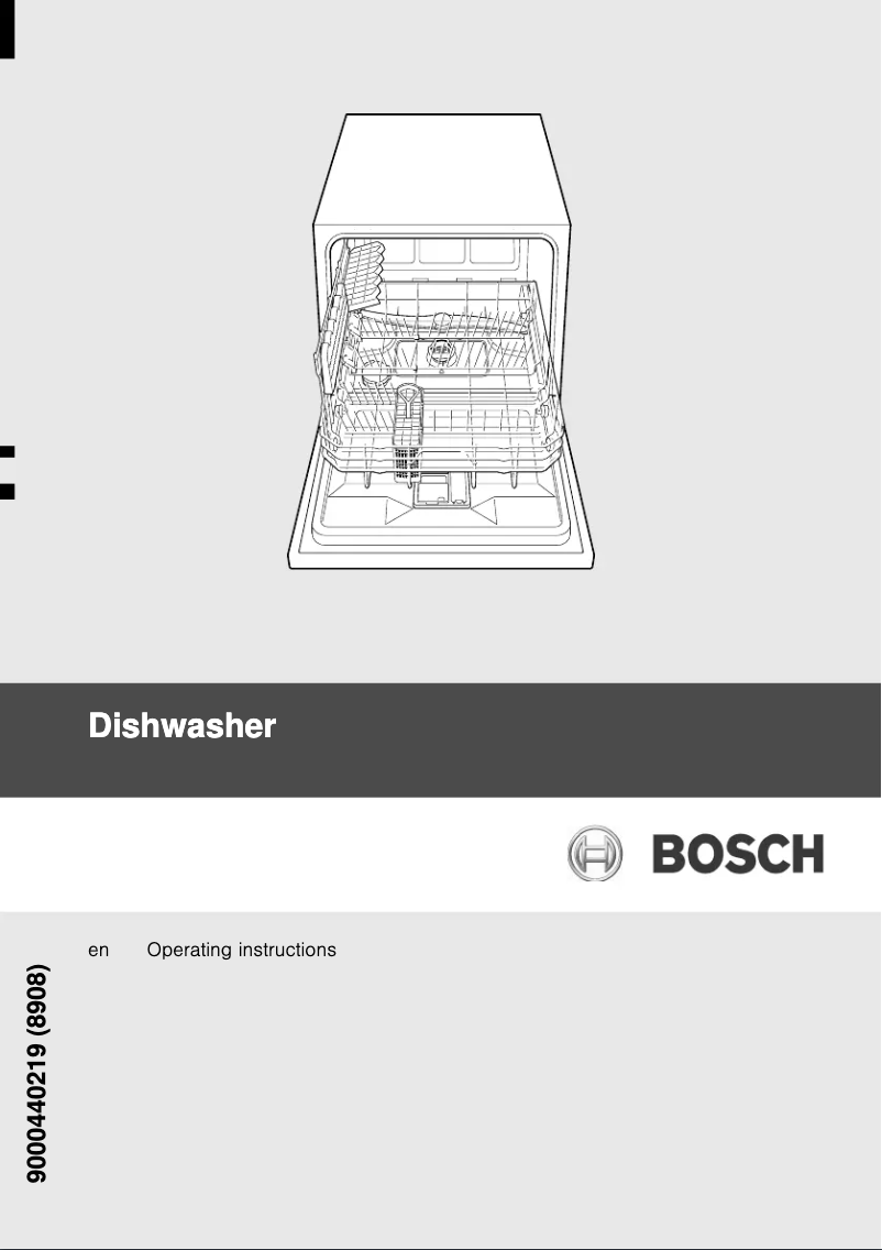 Page n°1 - Manuel utilisateur Bosch SKE63M05GB