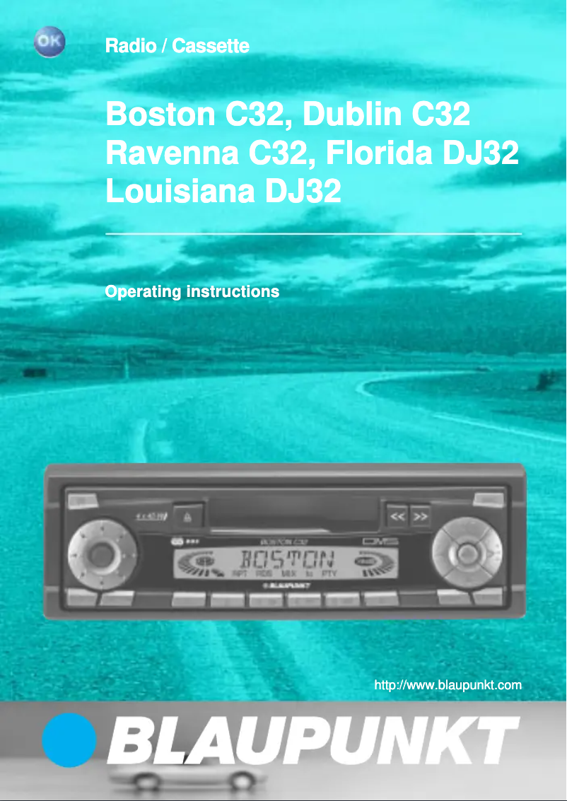 Page 1 de la notice Manuel utilisateur Blaupunkt Dublin C32