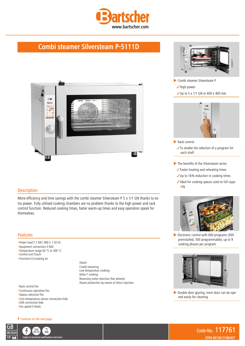 Image de la première page du manuel de l'appareil 117761