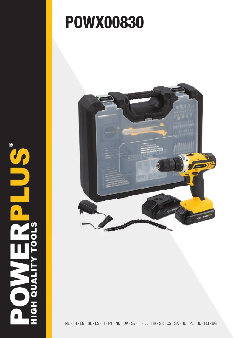 Image de la première page du manuel de l'appareil POWX00830