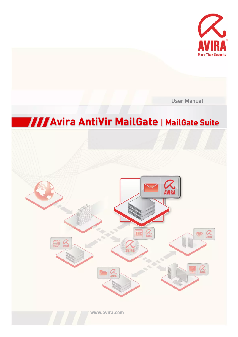 Image de la première page du manuel de l'appareil AntiVir UNIX MailGate 3 years 10 Units 03MAIL_10_24