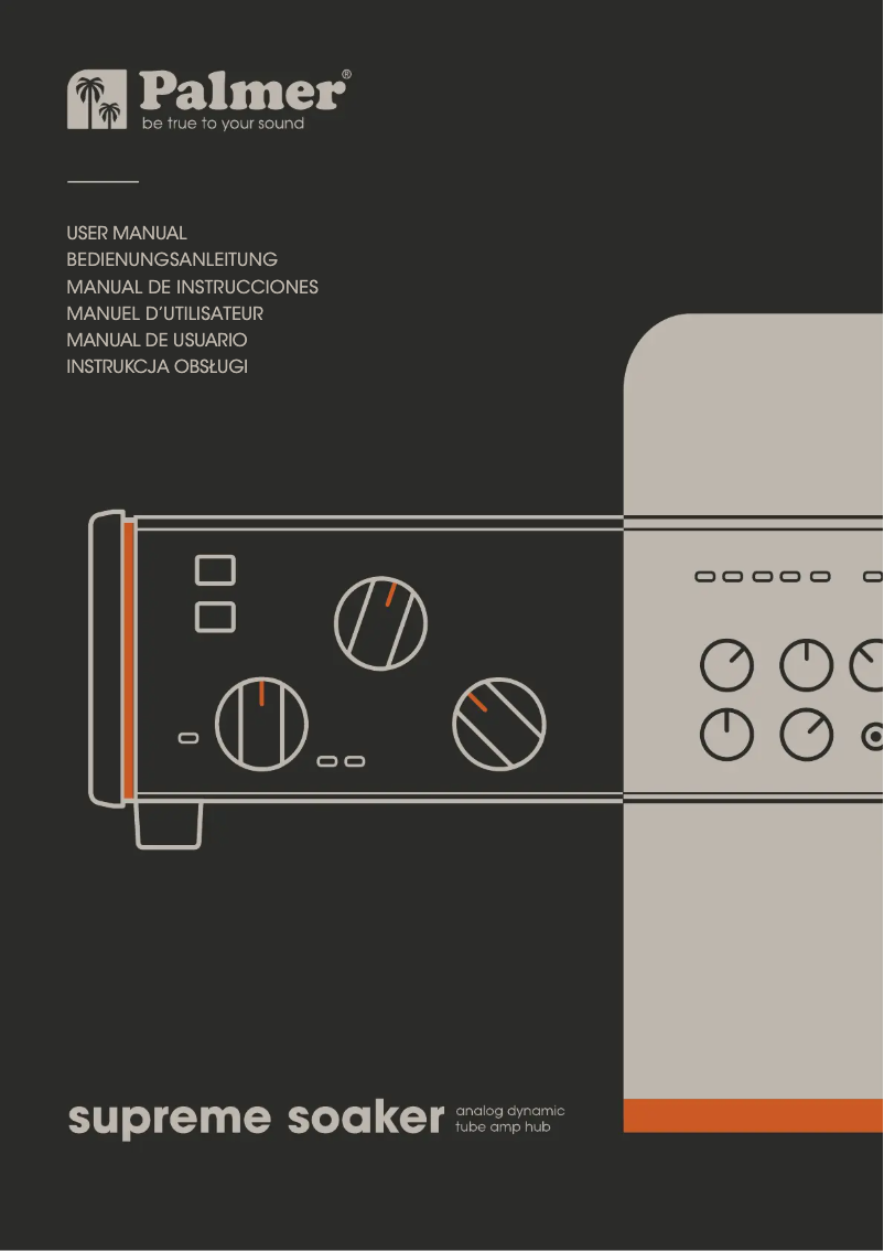 Image de la première page du manuel de l'appareil SUPREME SOAKER