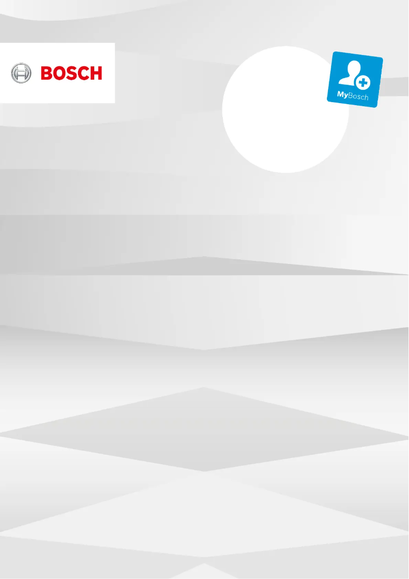 Page 1 de la notice Guide d'installation Bosch CMA485GB0