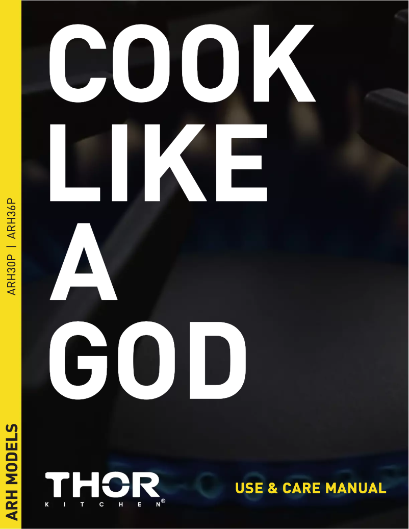Page 1 de la notice Manuel utilisateur Thor ARH30P