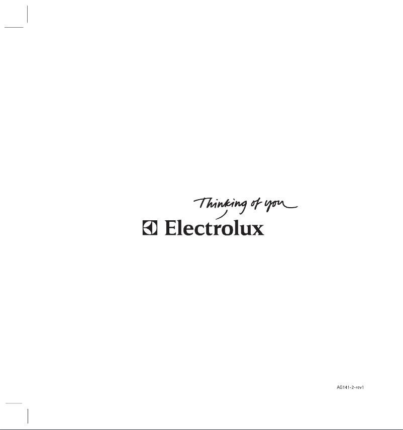 Page n°1 - Manuel utilisateur Electrolux Liliput