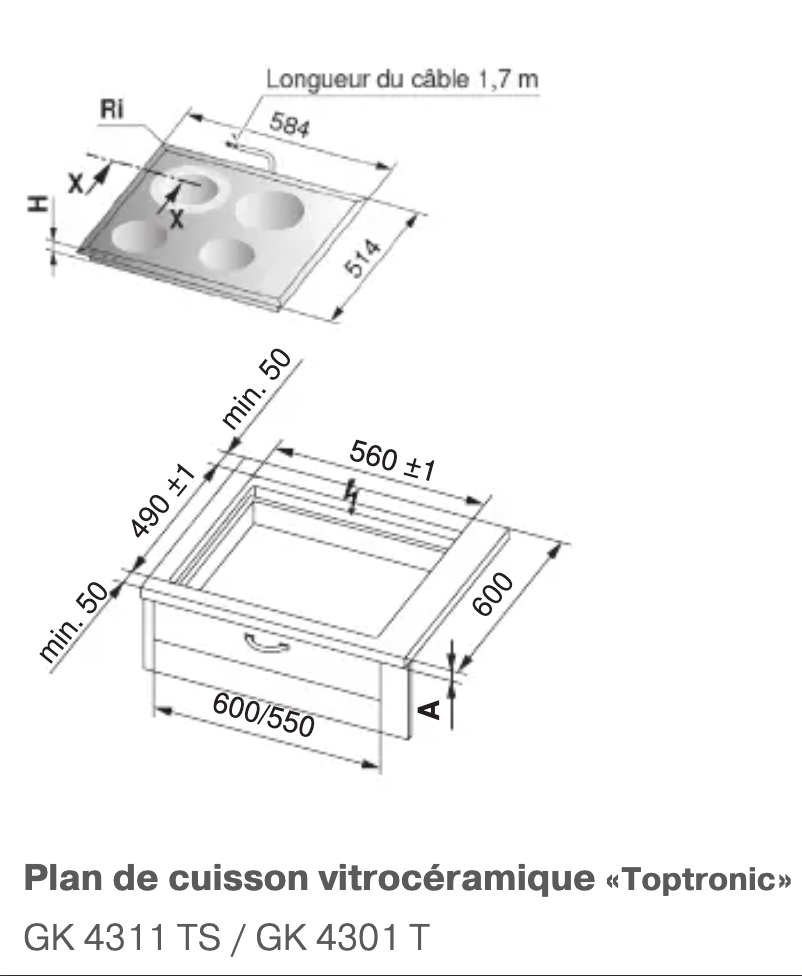 Page n°1 - Guide d'installation SIBIR GK 4311 TS