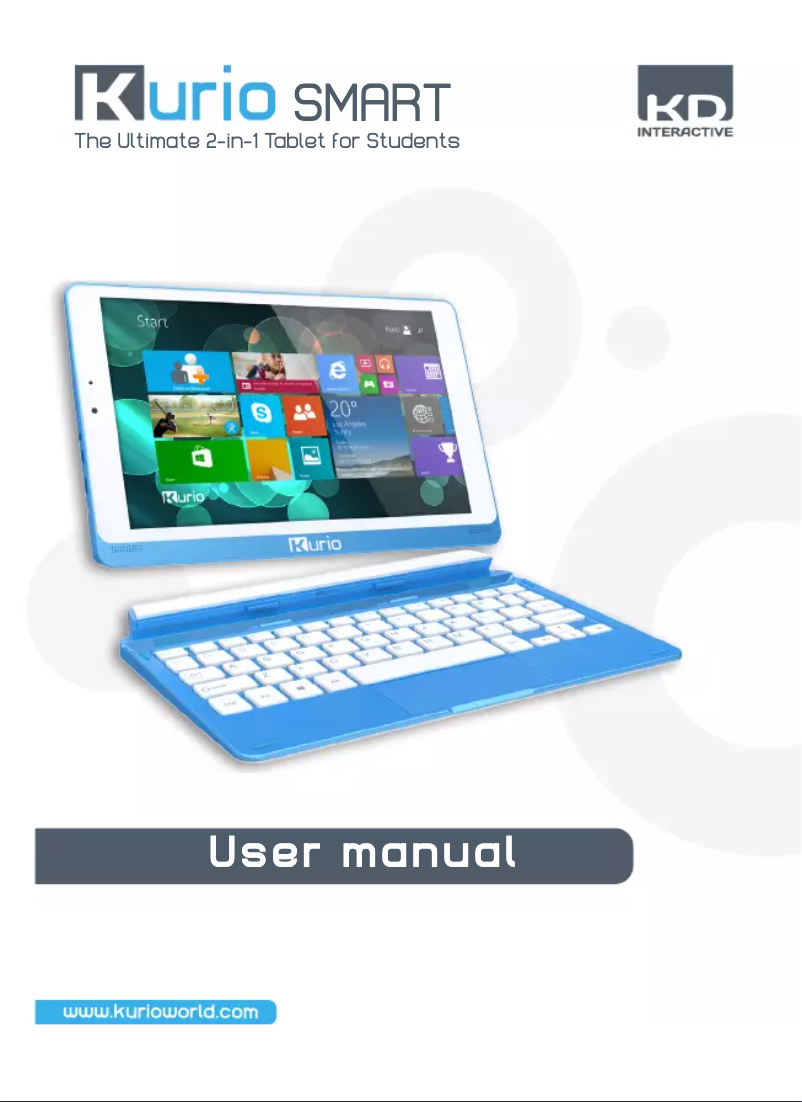 Page n°1 - Manuel utilisateur Kurio C15200