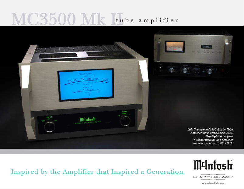 Page n°1 - Brochure McIntosh MC3500
