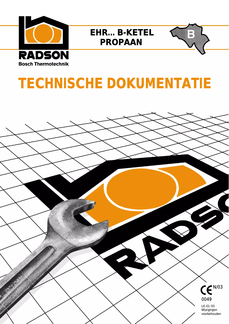 Page n°1 - Manuel utilisateur Junkers EHR P 160 B