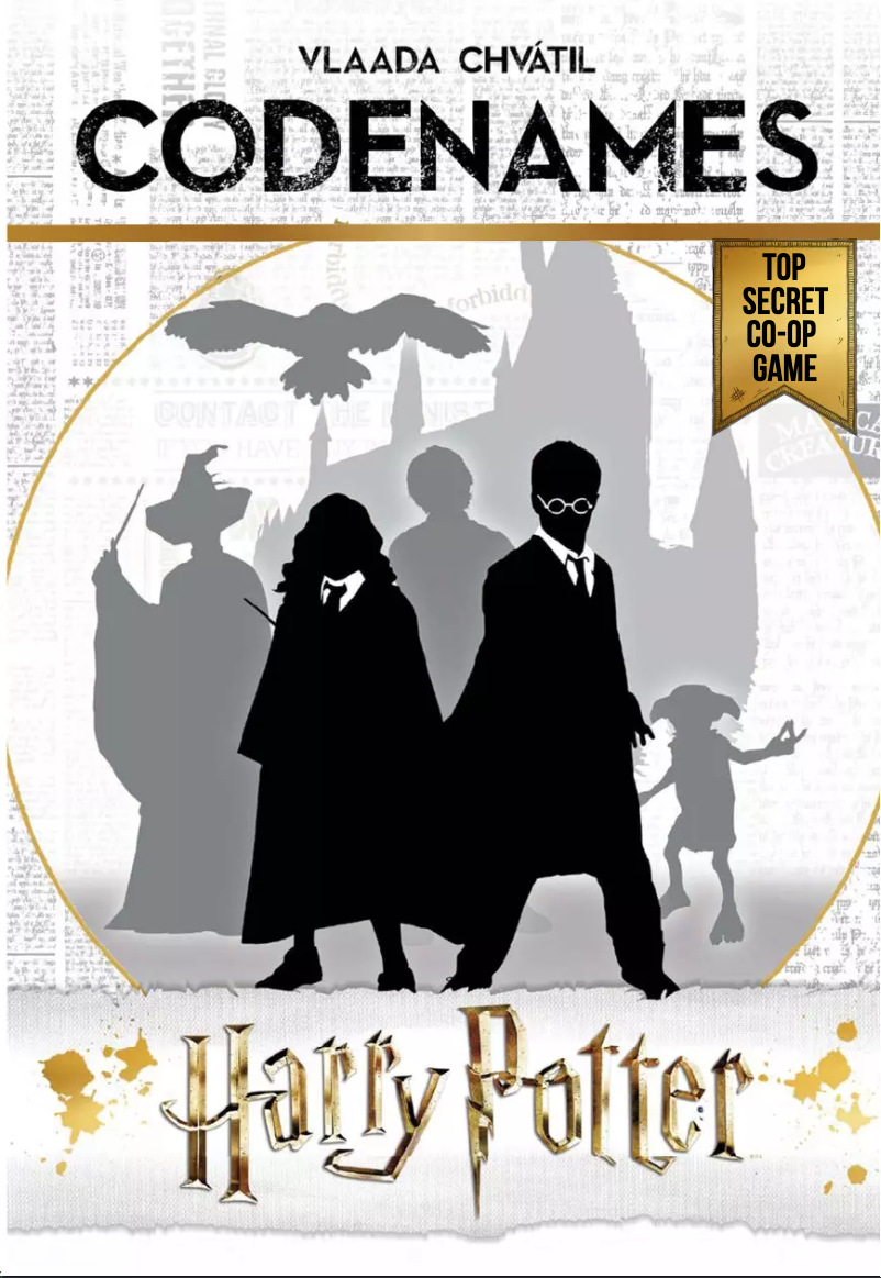 Image de la première page du manuel de l'appareil Codenames: Harry Potter