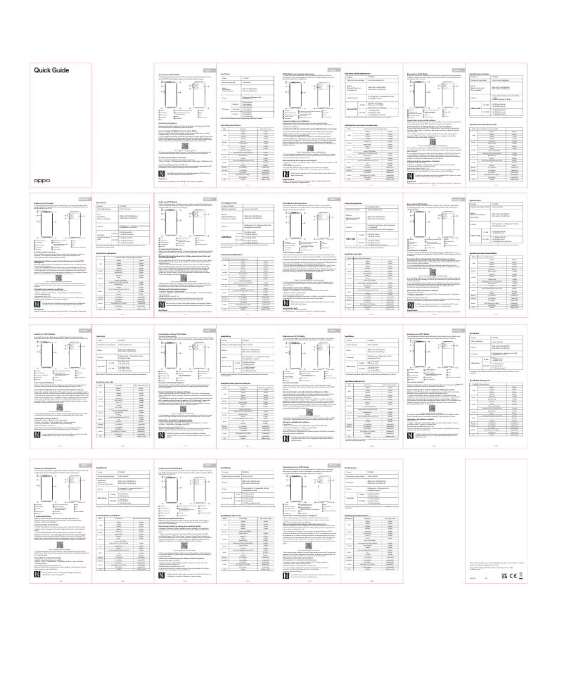 Image de la première page du manuel de l'appareil A78 5G