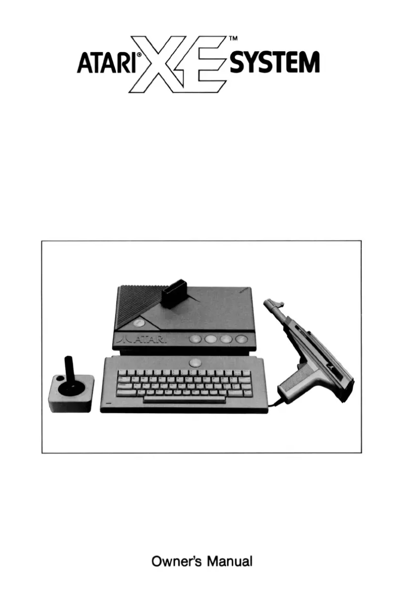 Image de la première page du manuel de l'appareil XE System