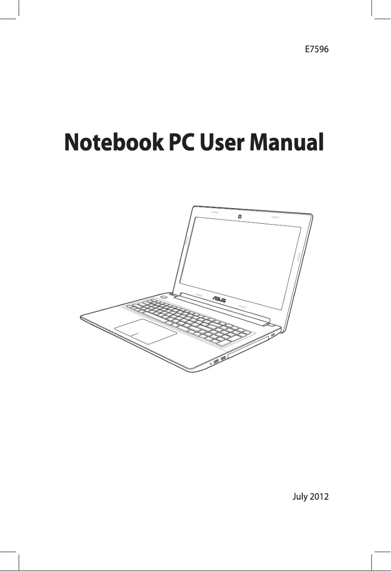 Page n°1 - Manuel utilisateur Asus K56CB-