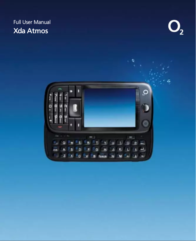 Page n°1 - Manuel utilisateur O2 XDA Atmos