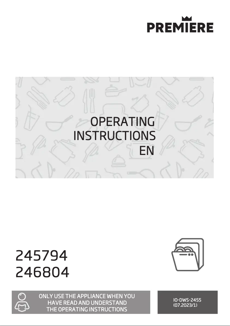 Page n°1 - Manuel utilisateur Amica 246804