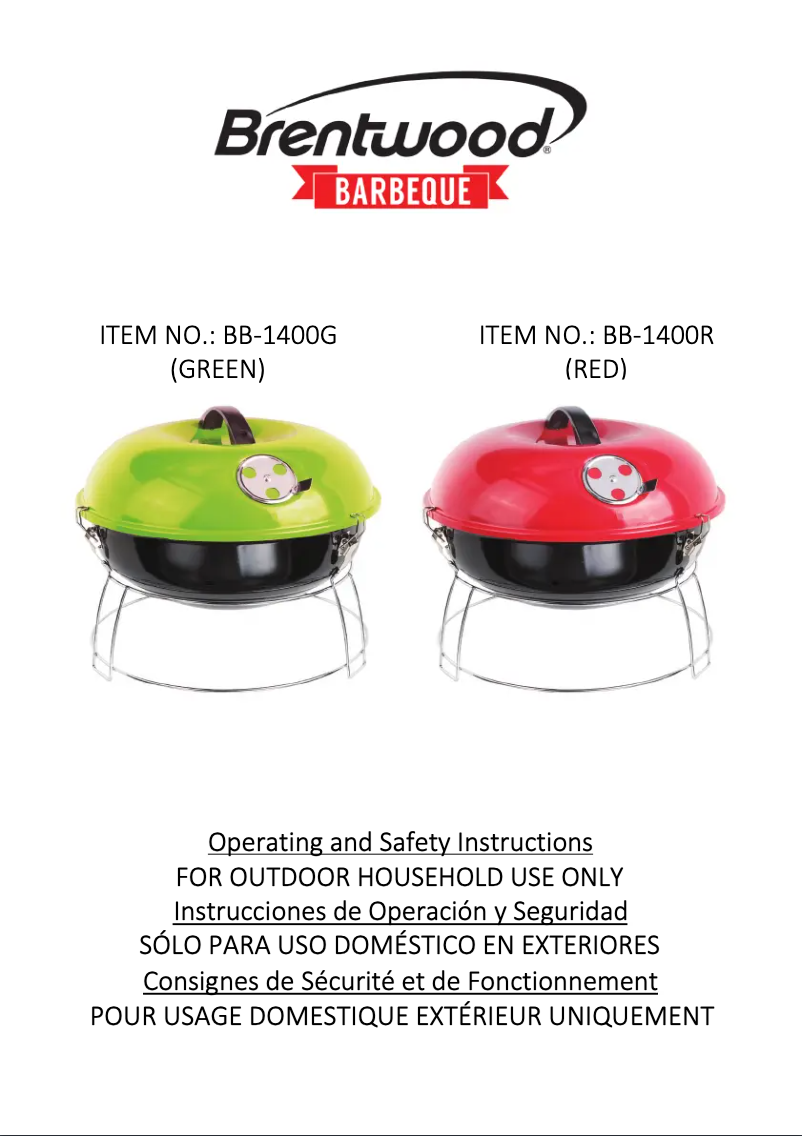 Página 1 del manual Manual de usuario Brentwood BB-6X20SS