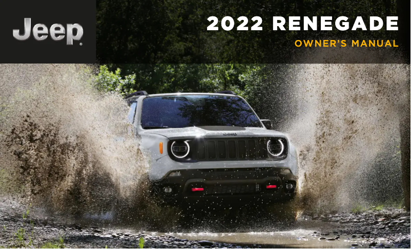 Page 1 de la notice Manuel utilisateur Jeep Renegade (2022)