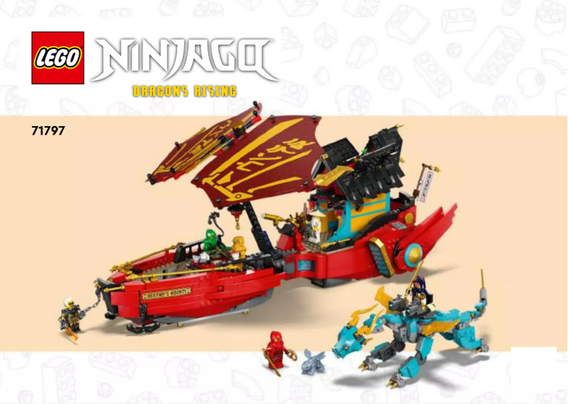 Página 1 del manual Manual de usuario Lego Ninjago 71797