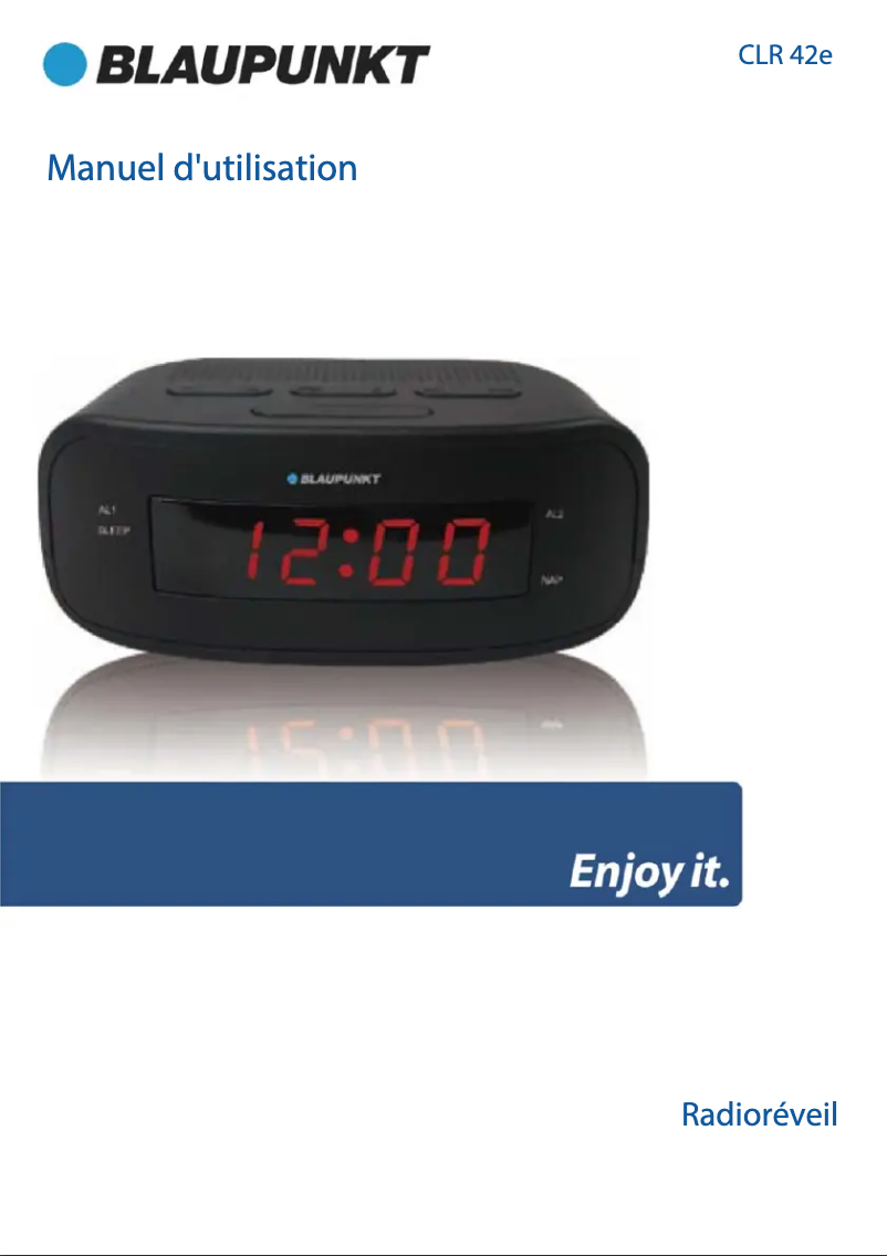 Página 1 del manual Manual de usuario Blaupunkt CLR 42e