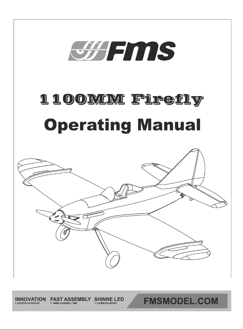 Page 1 de la notice Manuel utilisateur FMS Firefly