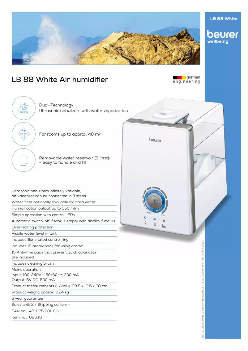 Image de la première page du manuel de l'appareil LB 88