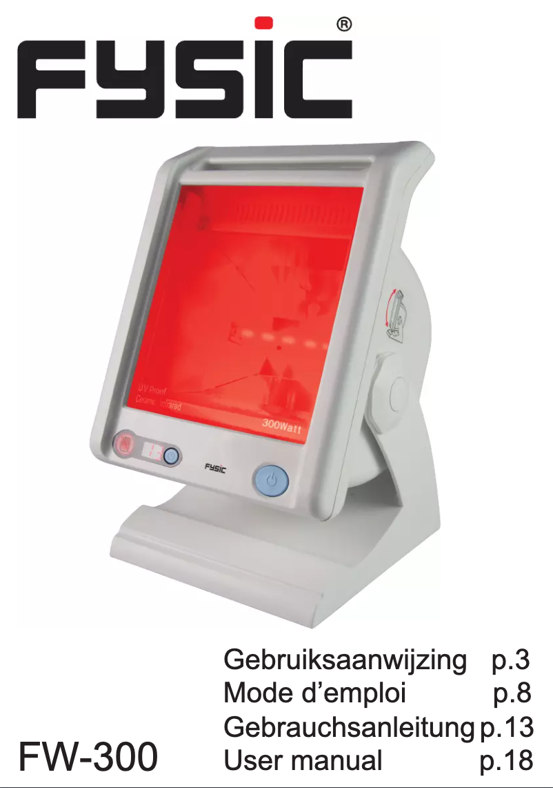 Page n°1 - Manuel utilisateur Fysic FW-300
