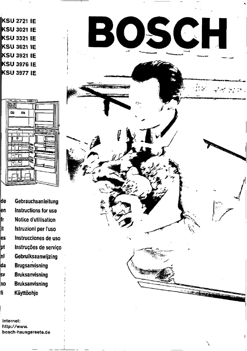 Página 1 del manual Manual de usuario Bosch KSU3321IE
