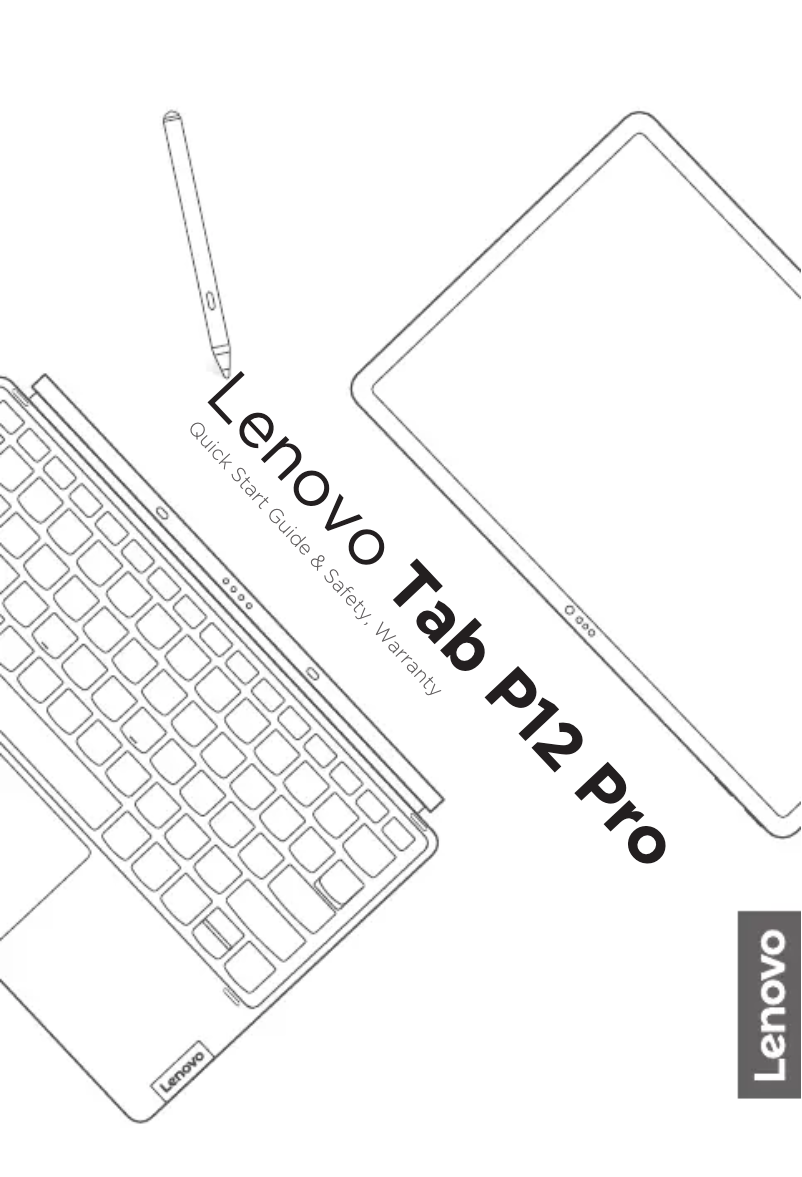 Página 1 del manual Guía de inicio rápido Lenovo Tab P12 Pro