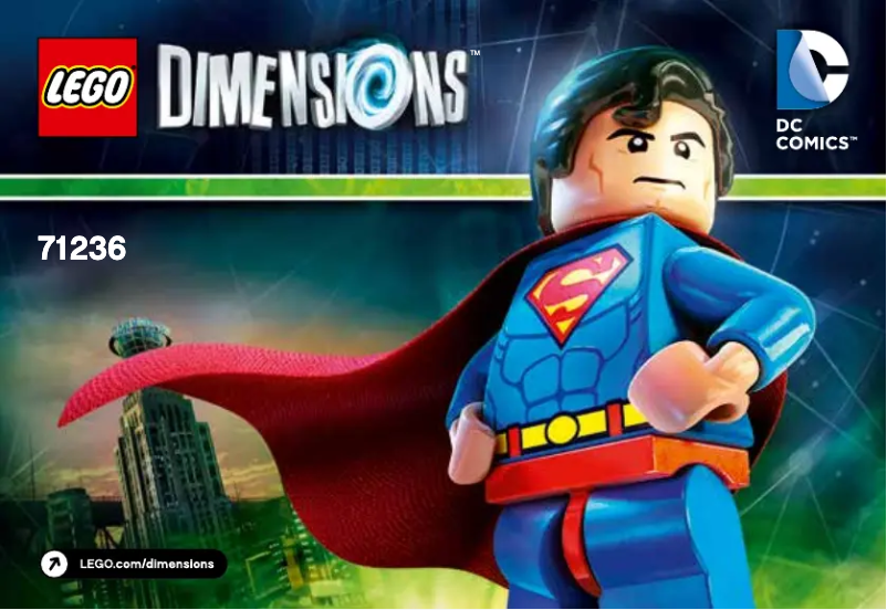 Page n°1 - Manuel utilisateur Lego Dimensions 71236