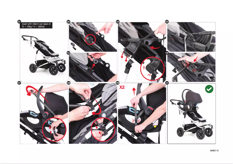 Page n°1 - Manuel utilisateur Mountain Buggy Universal