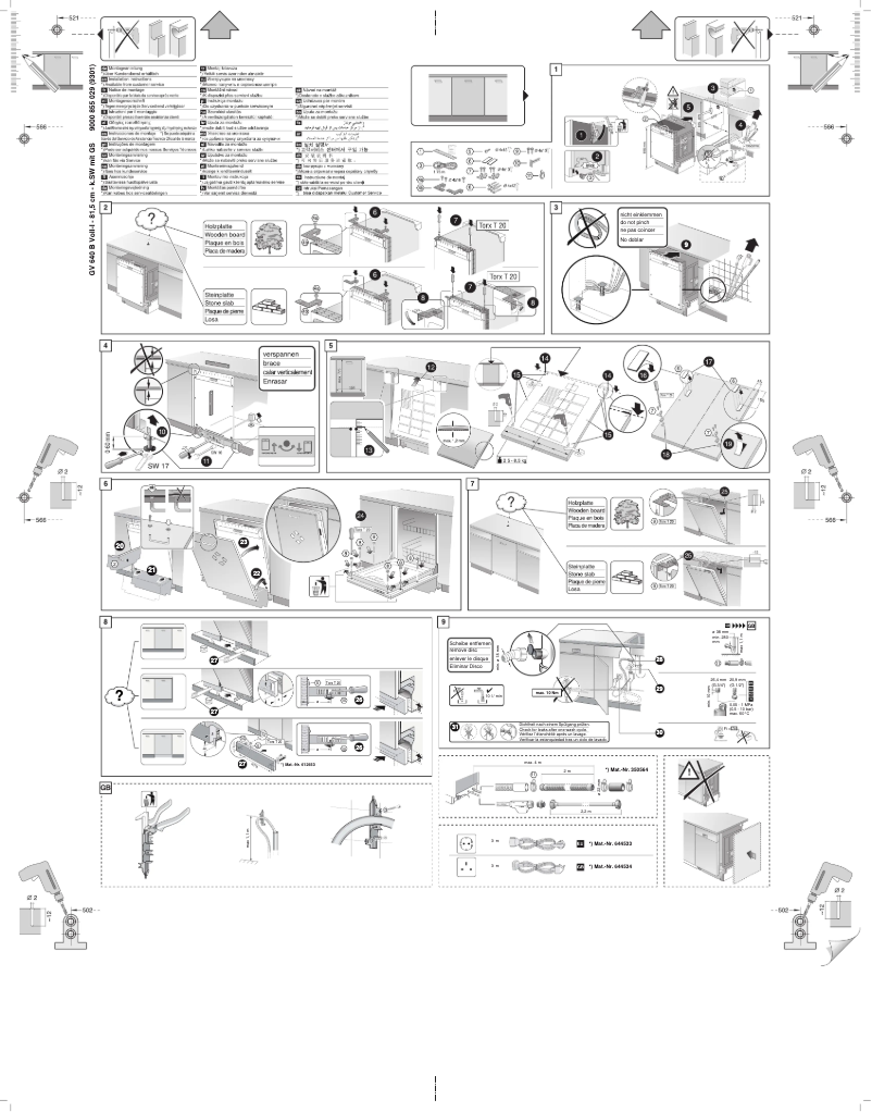 Image de la première page du manuel de l'appareil SN65M005EU