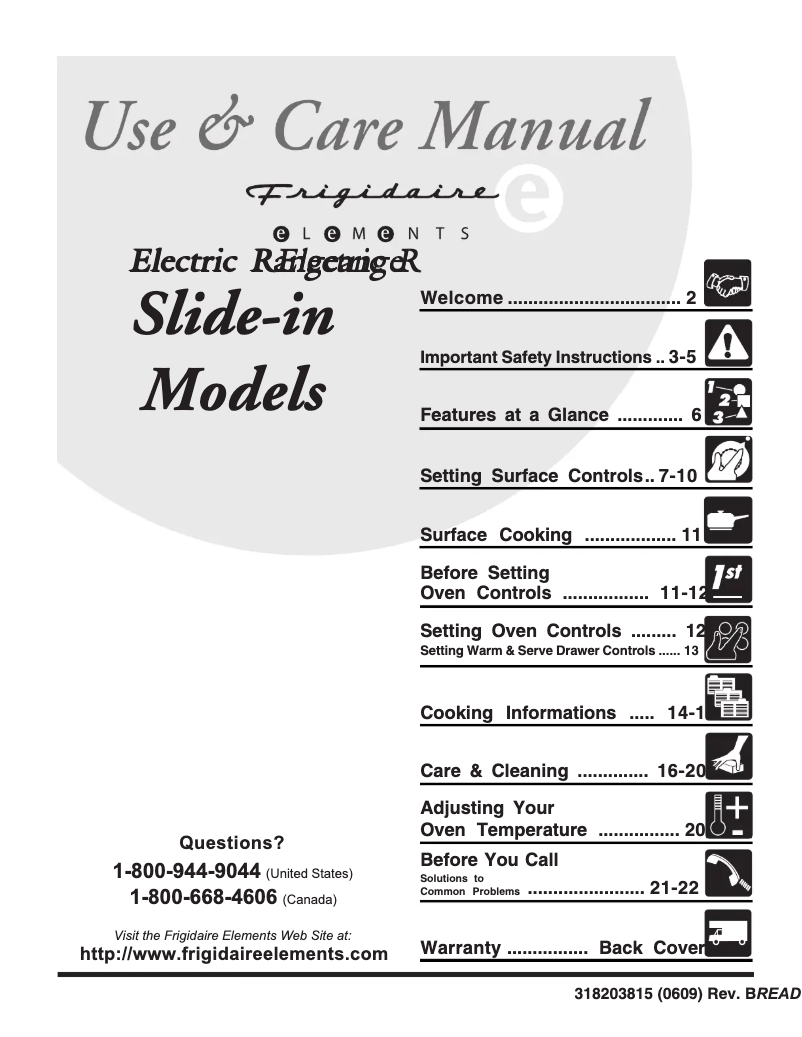 Image de la première page du manuel de l'appareil LES389FE