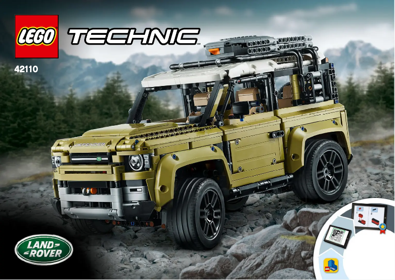 Page 1 de la notice Manuel utilisateur Lego Technic 42110
