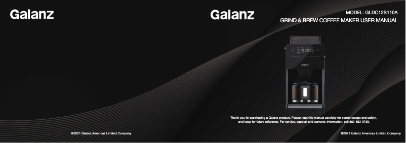 Página 1 del manual Manual de usuario Galanz GLDC12S110A