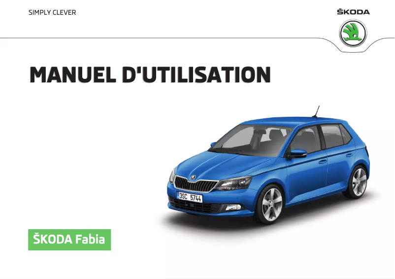 Image de la première page du manuel de l'appareil Fabia (2016)