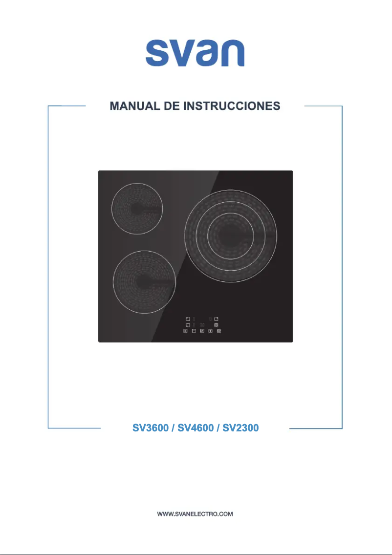 Page 1 de la notice Manuel utilisateur SVAN SV2300