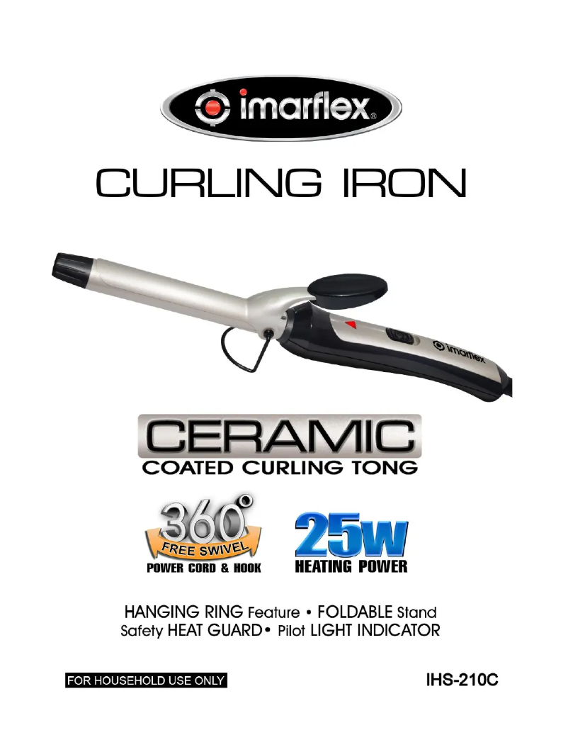 Página 1 del manual Manual de usuario Imarflex IHS-210C